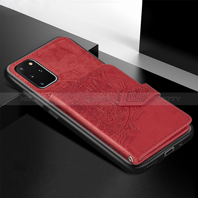 Custodia Silicone Ultra Sottile Morbida Cover con Magnetico S05D per Samsung Galaxy S20 Plus 5G