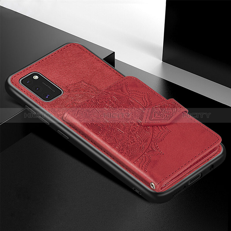 Custodia Silicone Ultra Sottile Morbida Cover con Magnetico S06D per Samsung Galaxy A41