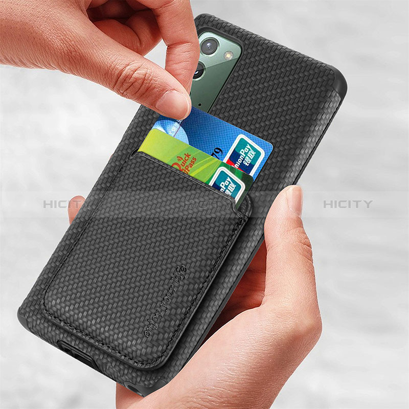 Custodia Silicone Ultra Sottile Morbida Cover con Magnetico S06D per Samsung Galaxy Note 20 5G