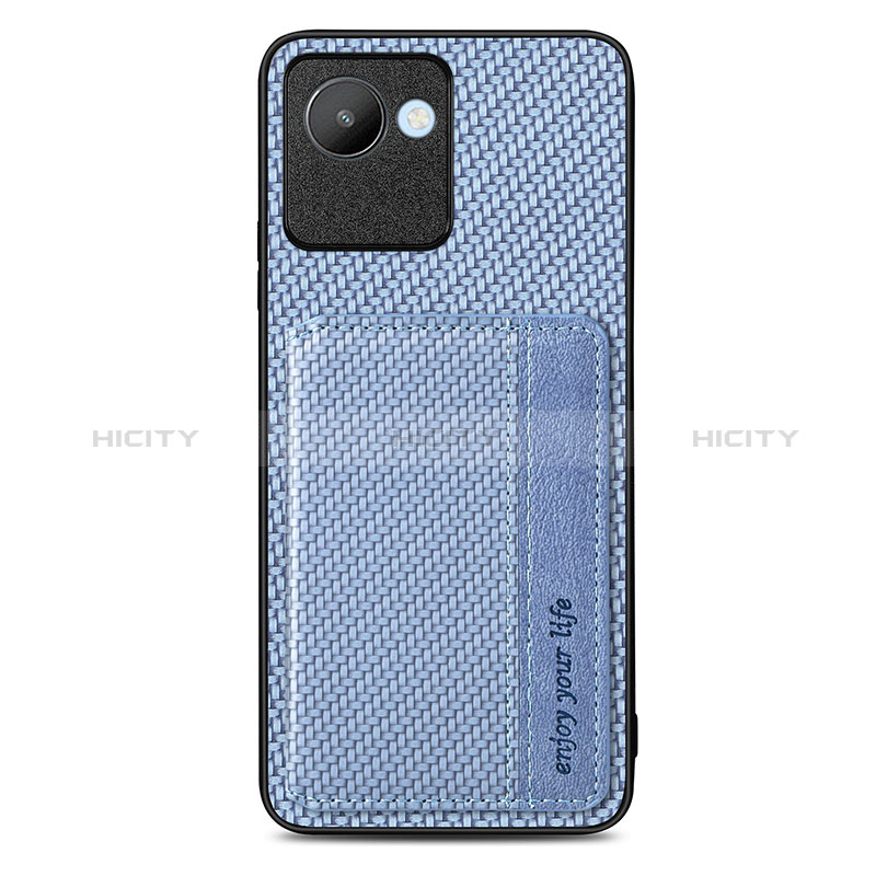 Custodia Silicone Ultra Sottile Morbida Cover con Magnetico S07D per Realme C30