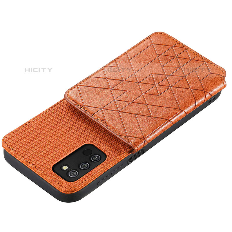 Custodia Silicone Ultra Sottile Morbida Cover con Magnetico S07D per Samsung Galaxy M02s