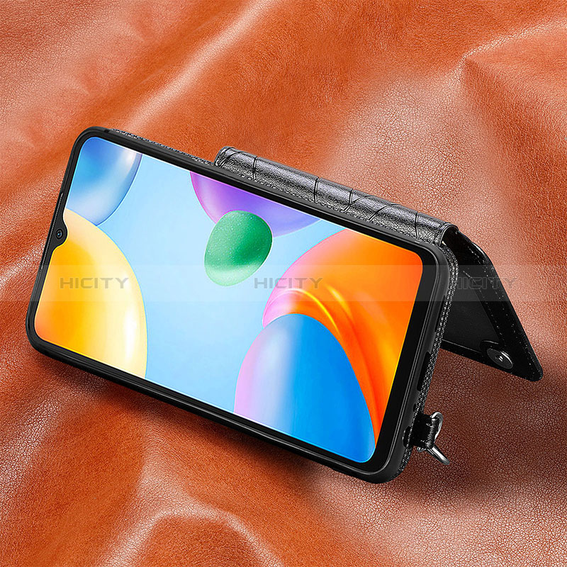 Custodia Silicone Ultra Sottile Morbida Cover con Magnetico S07D per Xiaomi Redmi 10 India