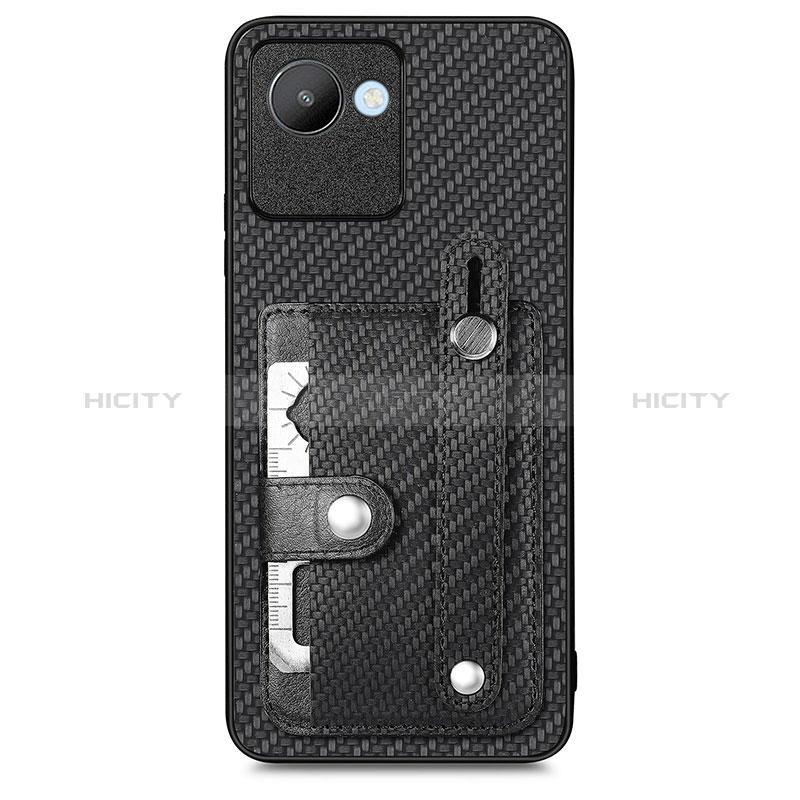 Custodia Silicone Ultra Sottile Morbida Cover con Magnetico S09D per Realme C30