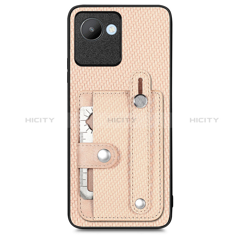 Custodia Silicone Ultra Sottile Morbida Cover con Magnetico S09D per Realme C30s