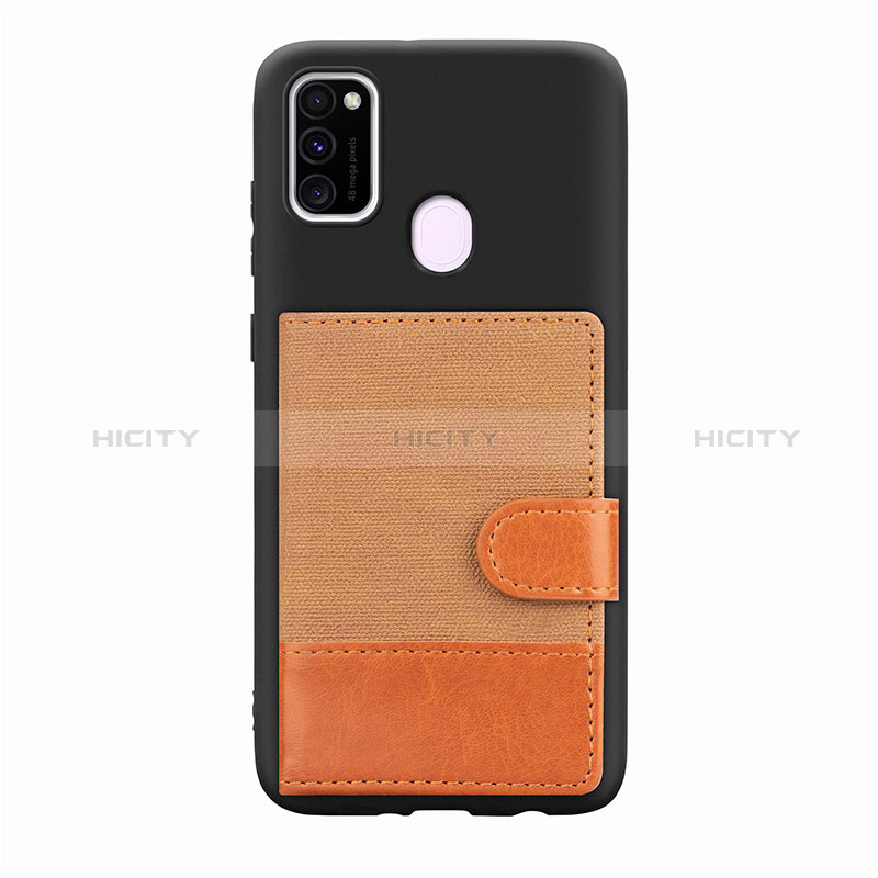 Custodia Silicone Ultra Sottile Morbida Cover con Magnetico S09D per Samsung Galaxy M30s