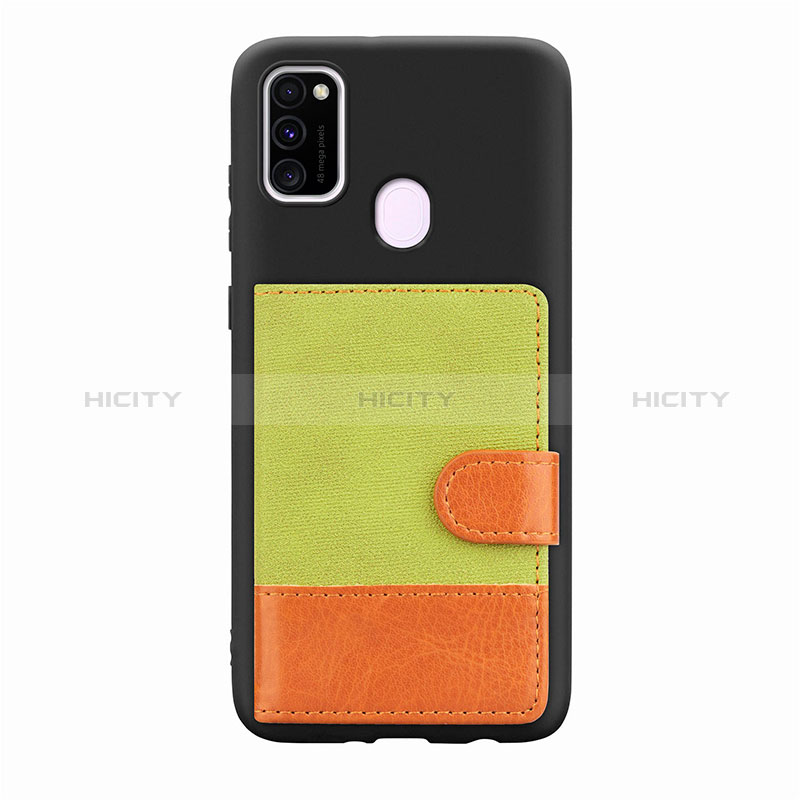 Custodia Silicone Ultra Sottile Morbida Cover con Magnetico S09D per Samsung Galaxy M30s