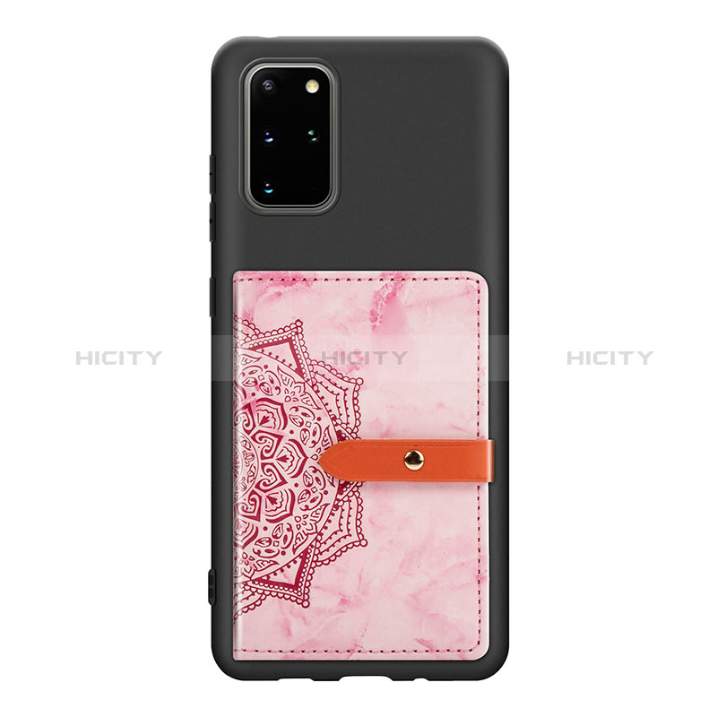 Custodia Silicone Ultra Sottile Morbida Cover con Magnetico S09D per Samsung Galaxy S20 Plus 5G