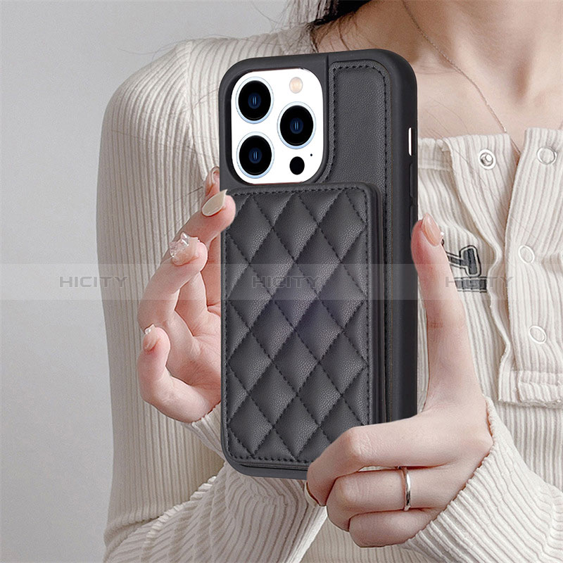 Custodia Silicone Ultra Sottile Morbida Cover con Magnetico S10D per Apple iPhone 13 Pro