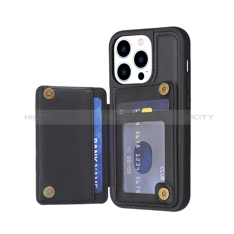 Custodia Silicone Ultra Sottile Morbida Cover con Magnetico S10D per Apple iPhone 15 Pro Max