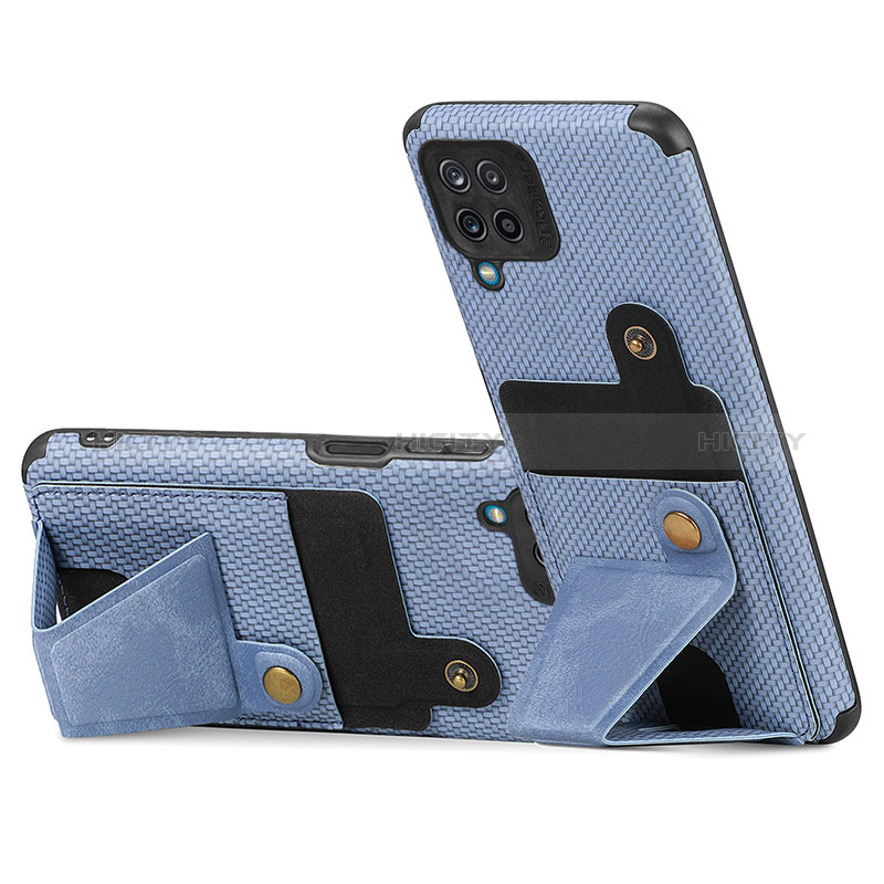 Custodia Silicone Ultra Sottile Morbida Cover con Magnetico S10D per Samsung Galaxy A12