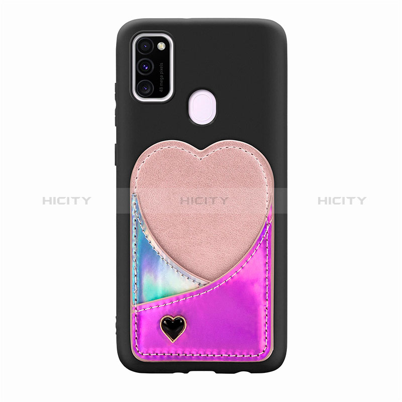 Custodia Silicone Ultra Sottile Morbida Cover con Magnetico S10D per Samsung Galaxy M30s