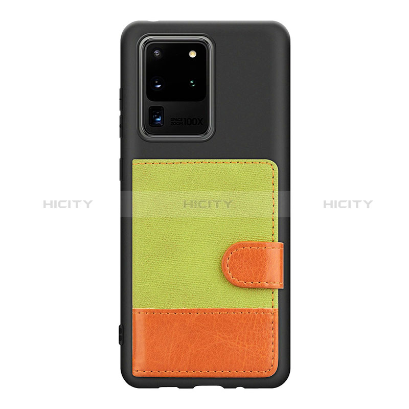 Custodia Silicone Ultra Sottile Morbida Cover con Magnetico S10D per Samsung Galaxy S20 Ultra