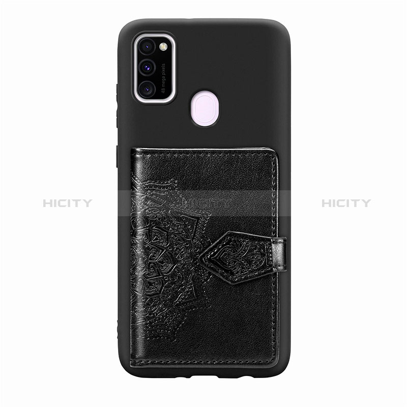 Custodia Silicone Ultra Sottile Morbida Cover con Magnetico S13D per Samsung Galaxy M30s