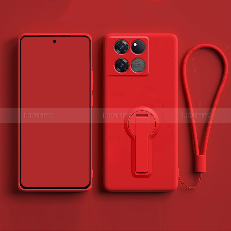 Custodia Silicone Ultra Sottile Morbida Cover con Supporto per OnePlus 10T 5G