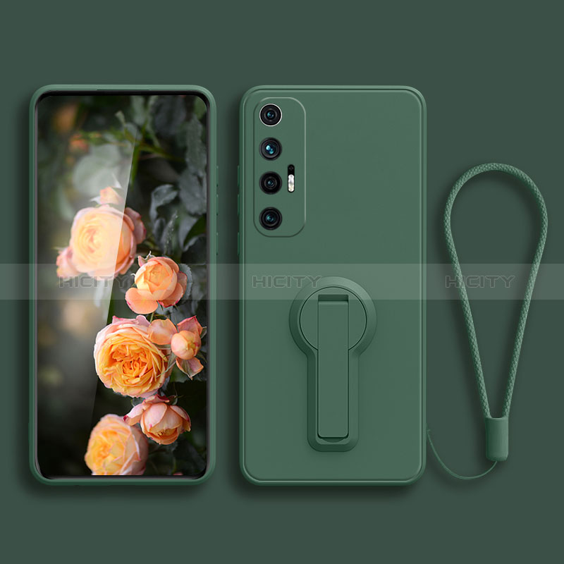 Custodia Silicone Ultra Sottile Morbida Cover con Supporto per Xiaomi Mi 10S 5G