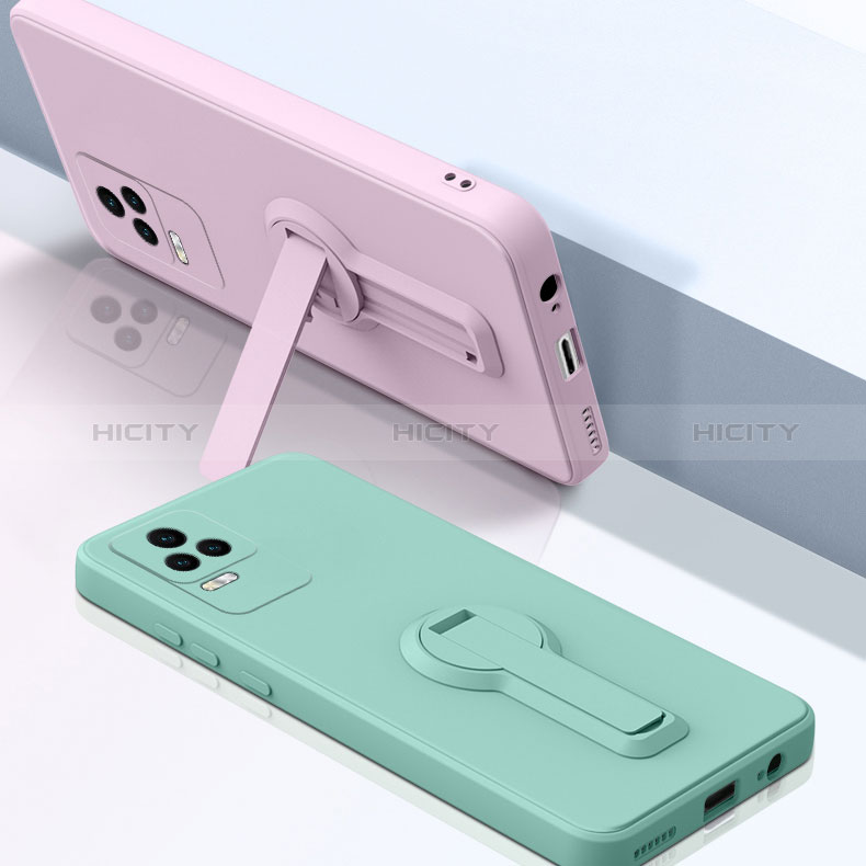 Custodia Silicone Ultra Sottile Morbida Cover con Supporto per Xiaomi Redmi K40S 5G