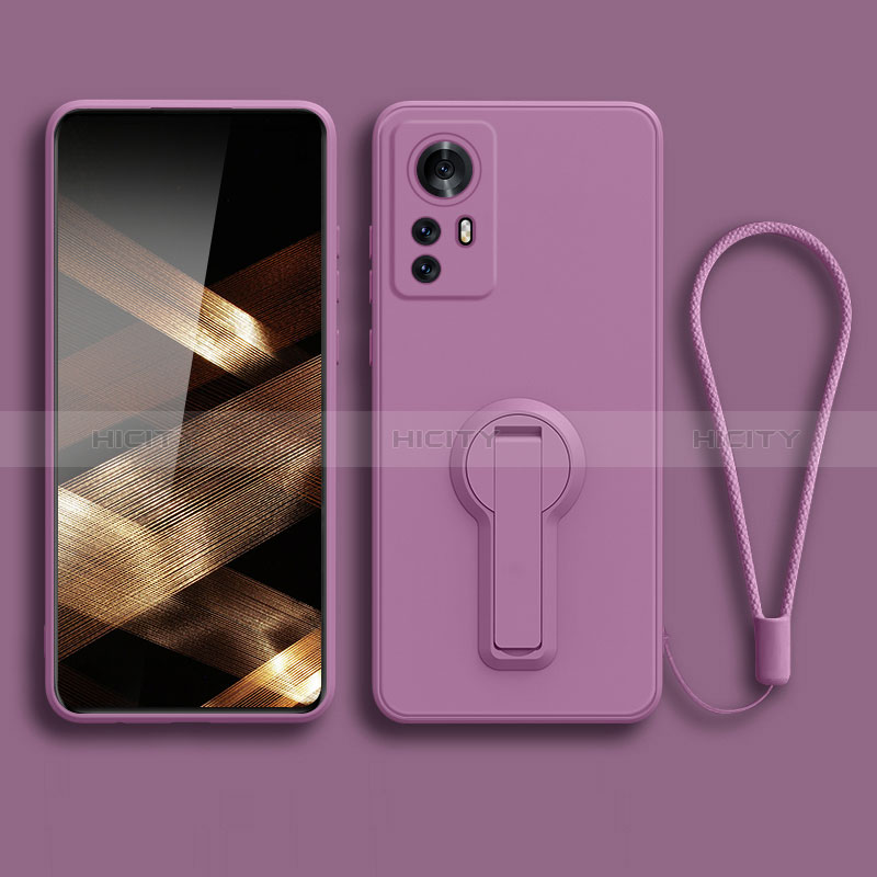 Custodia Silicone Ultra Sottile Morbida Cover con Supporto per Xiaomi Redmi Note 12S