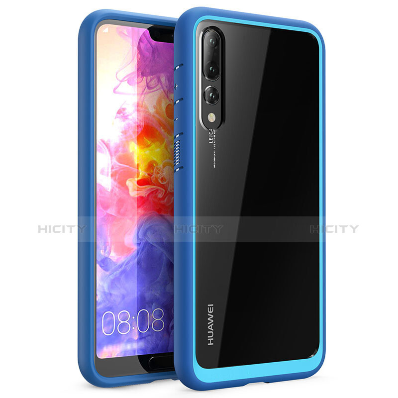 Custodia Silicone Ultra Sottile Morbida Cover Fronte e Retro 360 Gradi M01 per Huawei P20 Pro