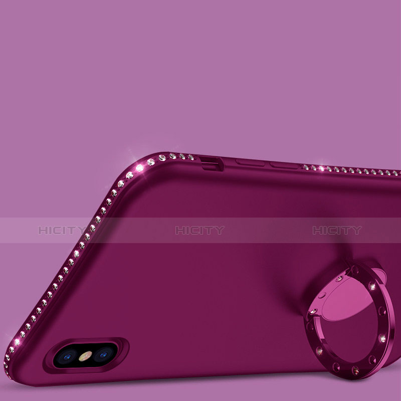 Custodia Silicone Ultra Sottile Morbida Cover Fronte e Retro 360 Gradi per Apple iPhone Xs