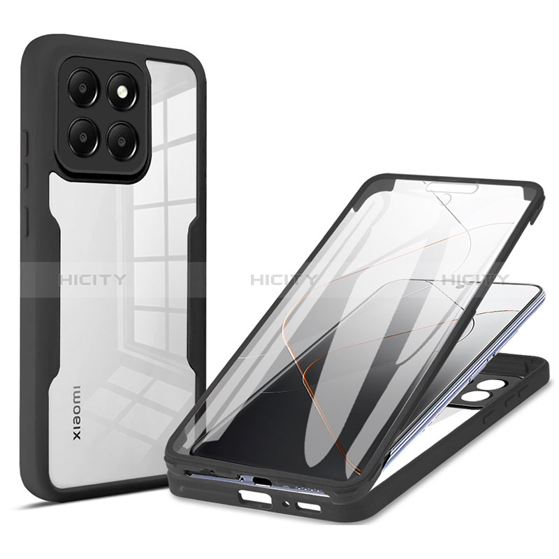 Custodia Silicone Ultra Sottile Morbida Cover Fronte e Retro 360 Gradi per Xiaomi Mi 14 Pro 5G