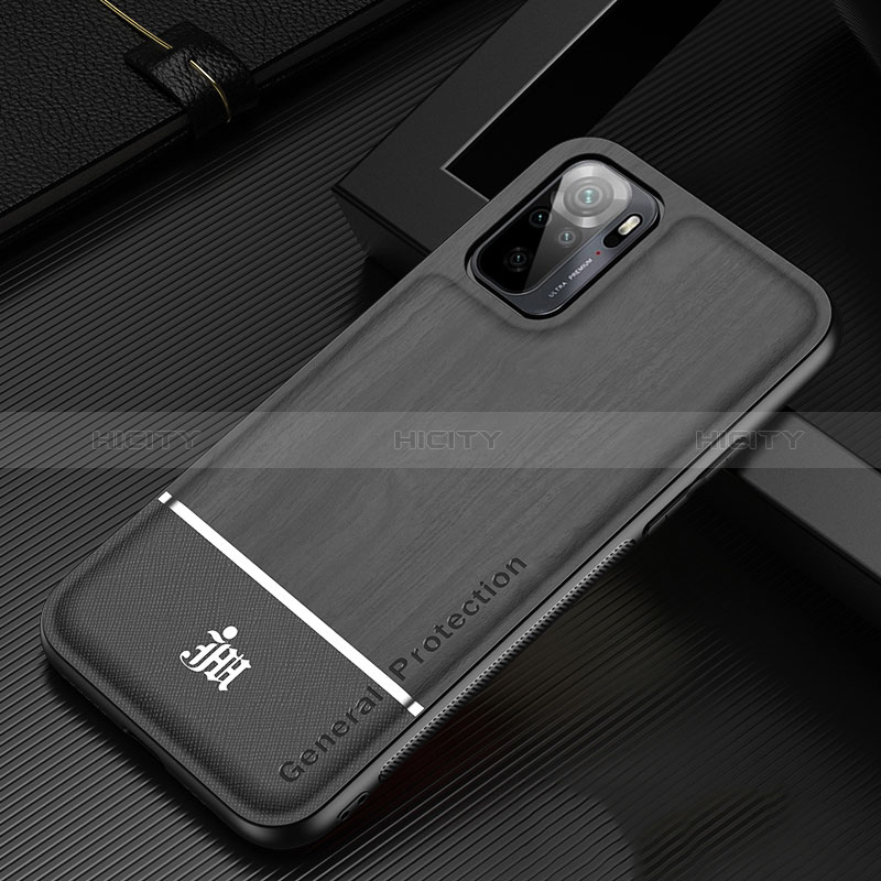 Custodia Silicone Ultra Sottile Morbida Cover JM1 per Xiaomi Poco M5S Nero