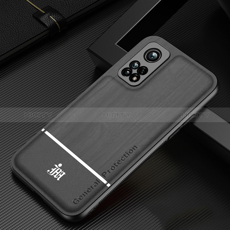 Custodia Silicone Ultra Sottile Morbida Cover JM1 per Xiaomi Redmi K30S 5G Nero