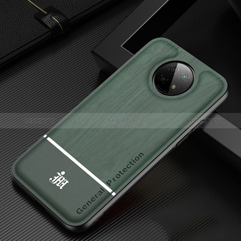 Custodia Silicone Ultra Sottile Morbida Cover JM1 per Xiaomi Redmi Note 9T 5G Verde