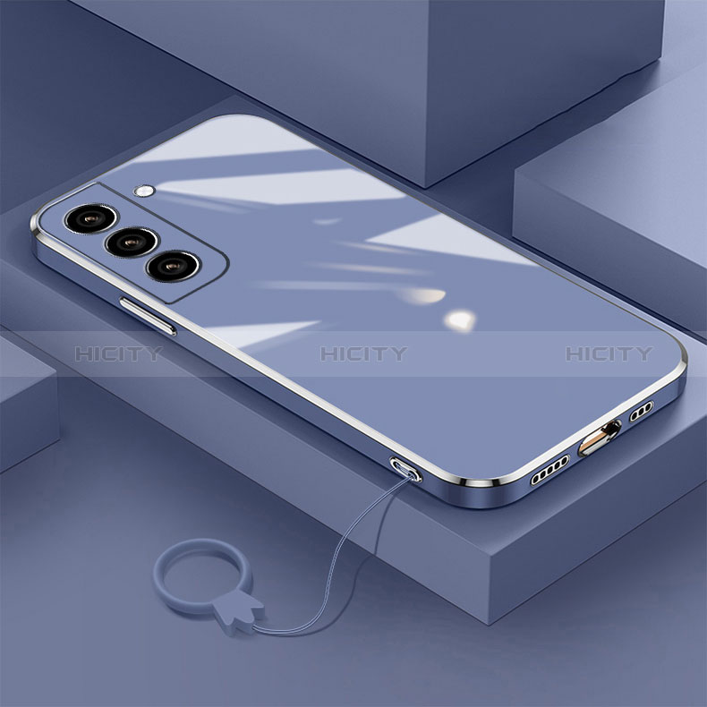Custodia Silicone Ultra Sottile Morbida Cover M01 per Samsung Galaxy S24 5G Blu