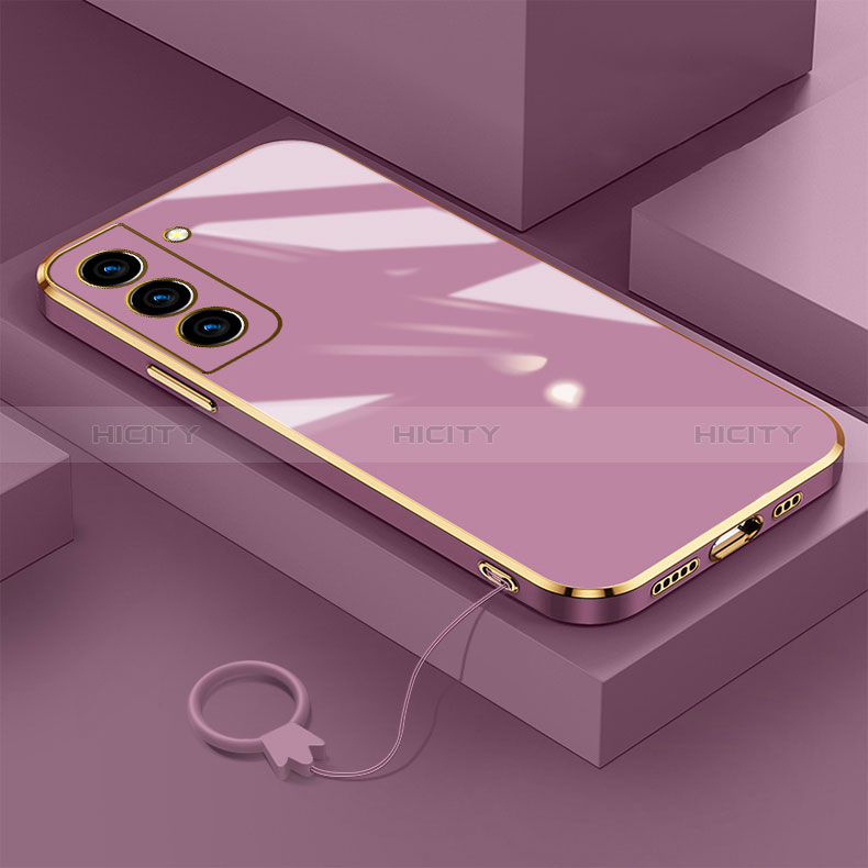 Custodia Silicone Ultra Sottile Morbida Cover M01 per Samsung Galaxy S24 5G Viola