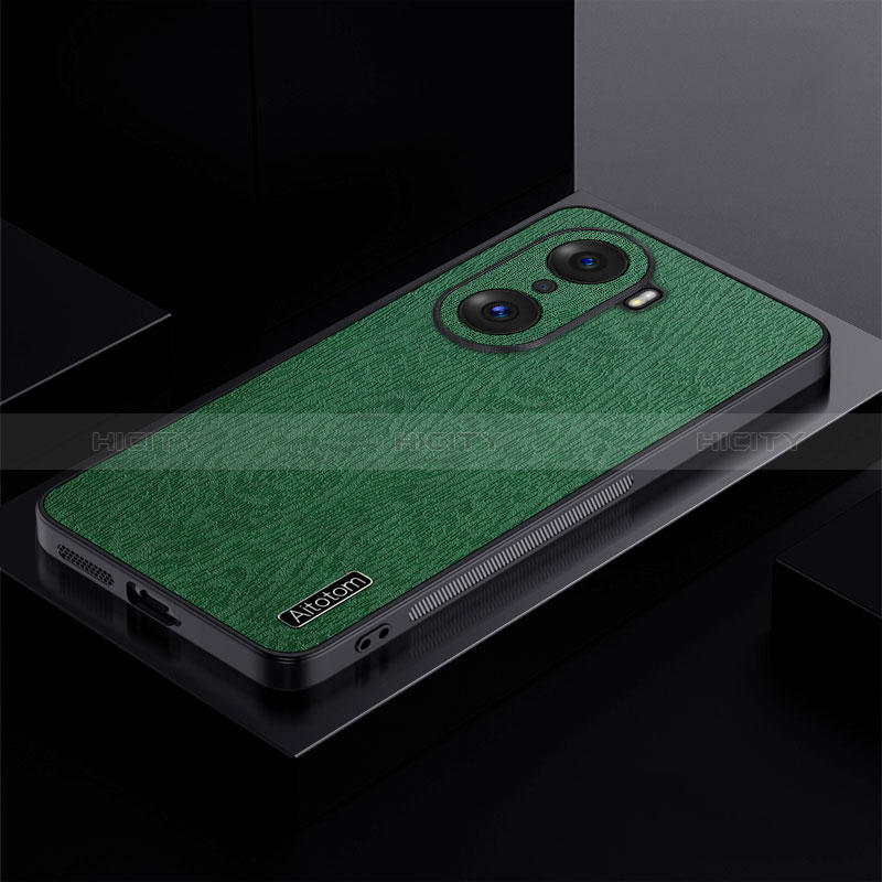 Custodia Silicone Ultra Sottile Morbida Cover PB1 per Huawei Honor 60 5G Verde