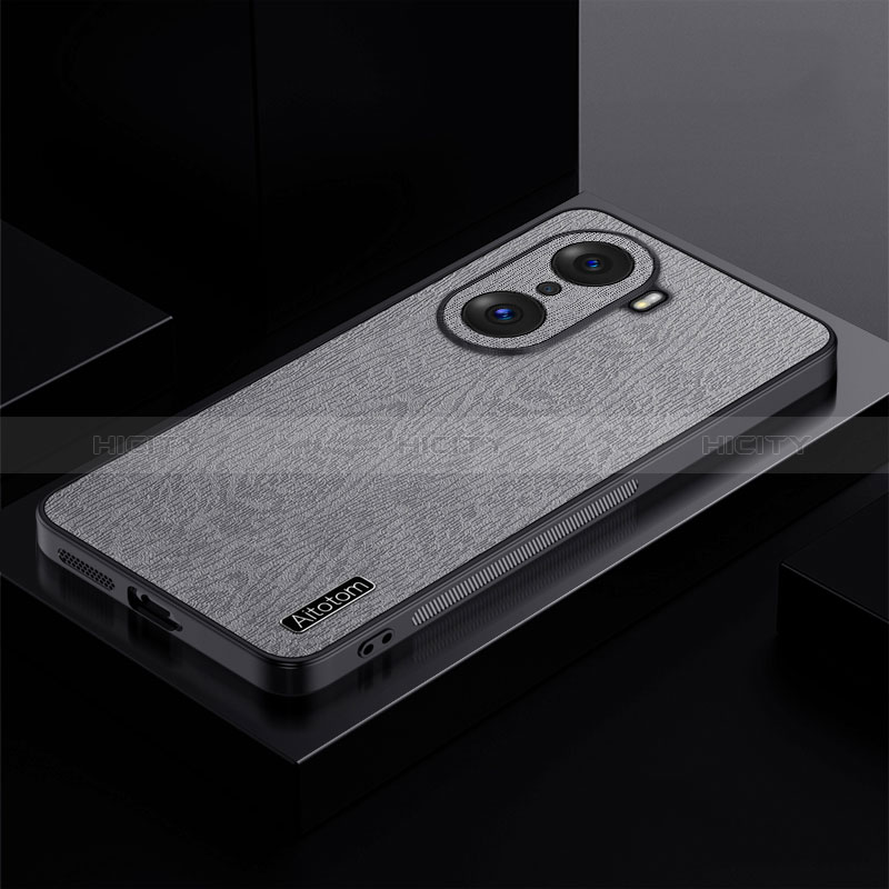 Custodia Silicone Ultra Sottile Morbida Cover PB1 per Huawei Honor 60 Pro 5G Grigio