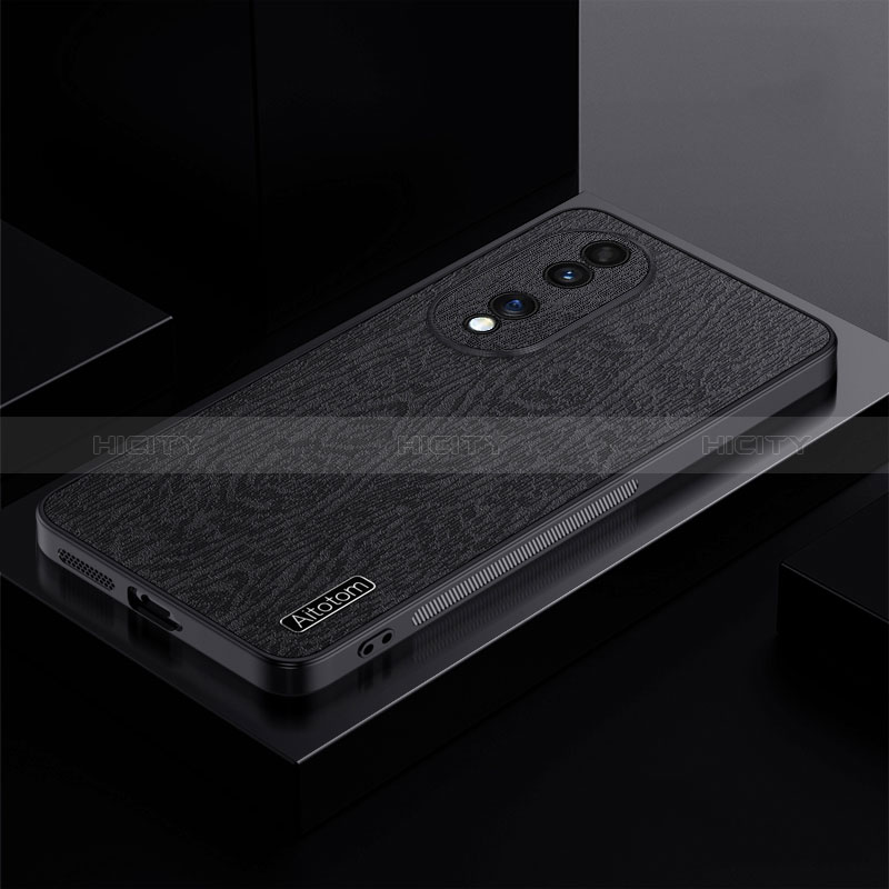 Custodia Silicone Ultra Sottile Morbida Cover PB1 per Huawei Honor 70 5G Nero