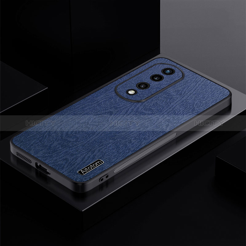 Custodia Silicone Ultra Sottile Morbida Cover PB1 per Huawei Honor 70 Pro 5G Blu