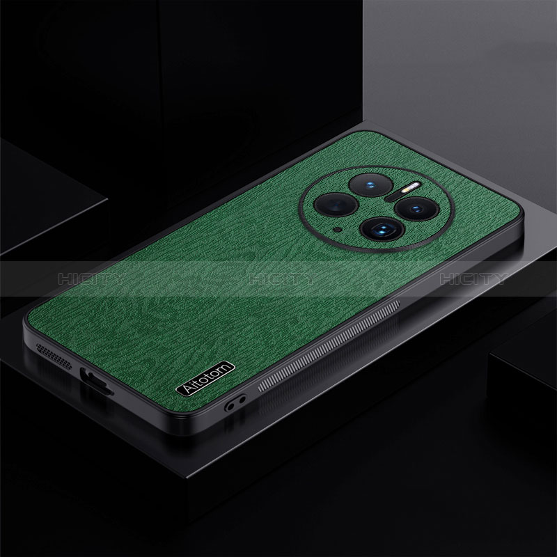 Custodia Silicone Ultra Sottile Morbida Cover PB1 per Huawei Mate 50 Pro Verde