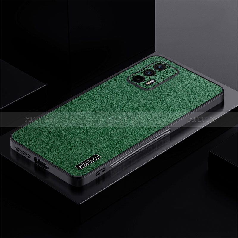 Custodia Silicone Ultra Sottile Morbida Cover PB1 per Realme GT 5G Verde