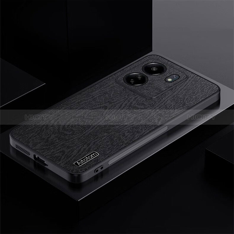 Custodia Silicone Ultra Sottile Morbida Cover PB1 per Xiaomi Poco C65 Nero