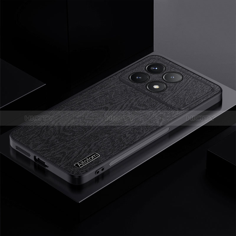 Custodia Silicone Ultra Sottile Morbida Cover PB1 per Xiaomi Redmi K70 5G Nero