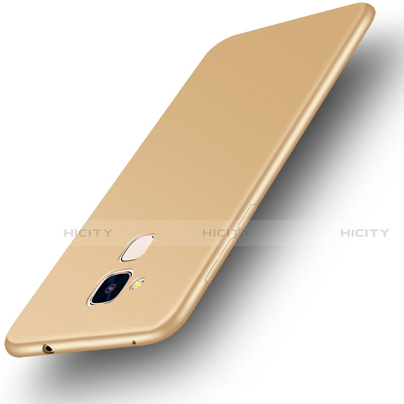 Custodia Silicone Ultra Sottile Morbida Cover S01 per Huawei GR5 Mini Oro