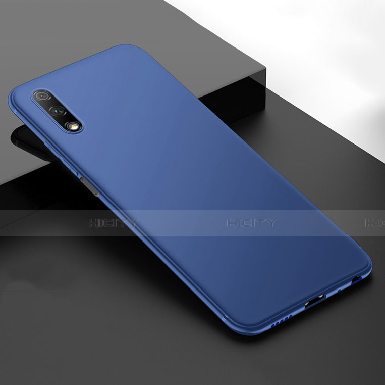 Custodia Silicone Ultra Sottile Morbida Cover S01 per Huawei P Smart Z (2019) Blu