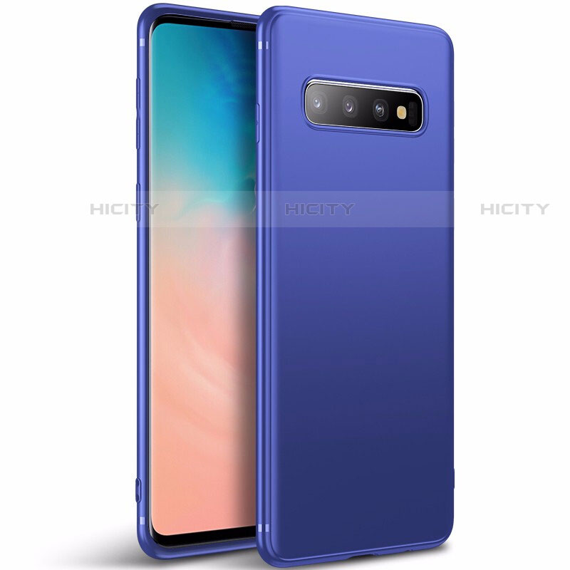 Custodia Silicone Ultra Sottile Morbida Cover S01 per Samsung Galaxy S10 5G Blu