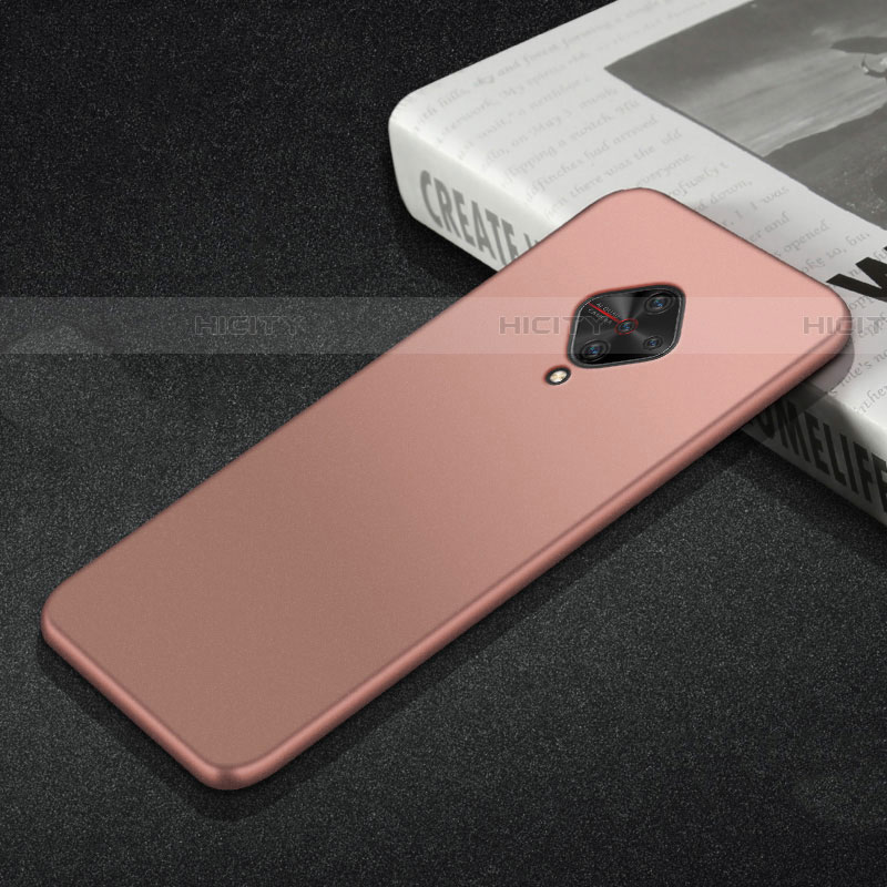 Custodia Silicone Ultra Sottile Morbida Cover S01 per Vivo S1 Pro Oro Rosa