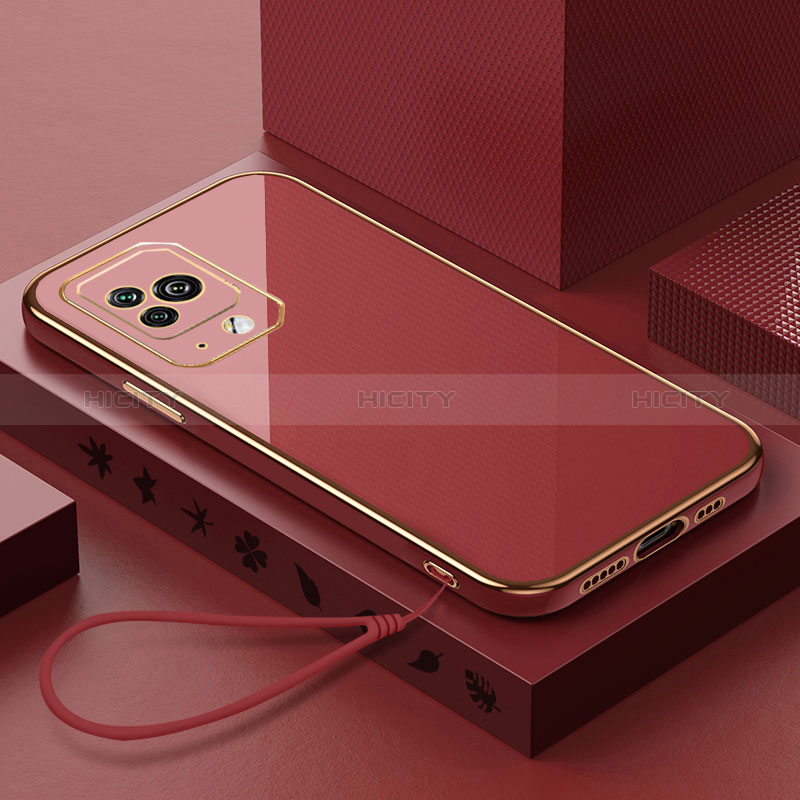 Custodia Silicone Ultra Sottile Morbida Cover S01 per Xiaomi Black Shark 5 5G Rosso