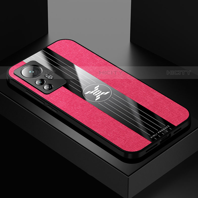 Custodia Silicone Ultra Sottile Morbida Cover S01 per Xiaomi Mi 12S Pro 5G Rosso