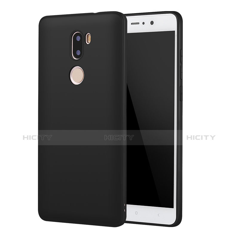 Custodia Silicone Ultra Sottile Morbida Cover S01 per Xiaomi Mi 5S Plus Nero