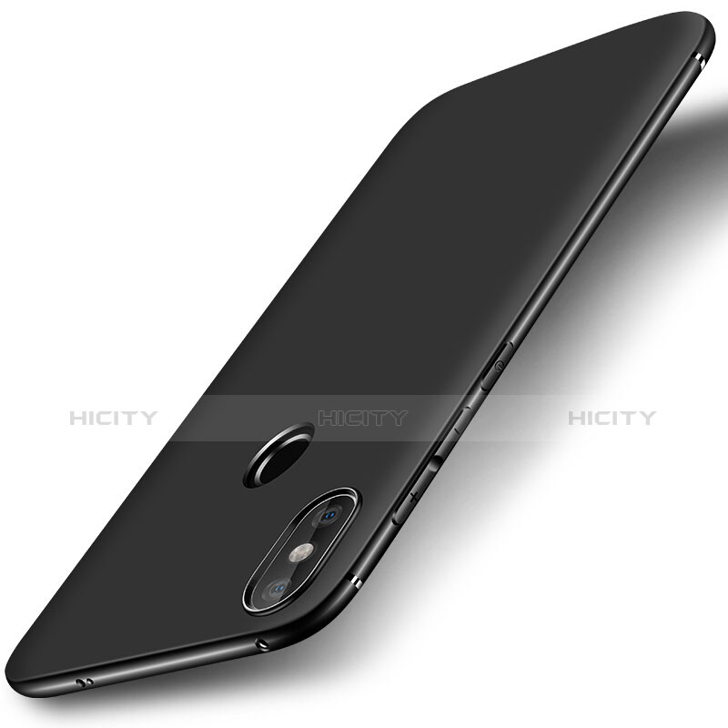 Custodia Silicone Ultra Sottile Morbida Cover S01 per Xiaomi Mi A2 Lite Nero