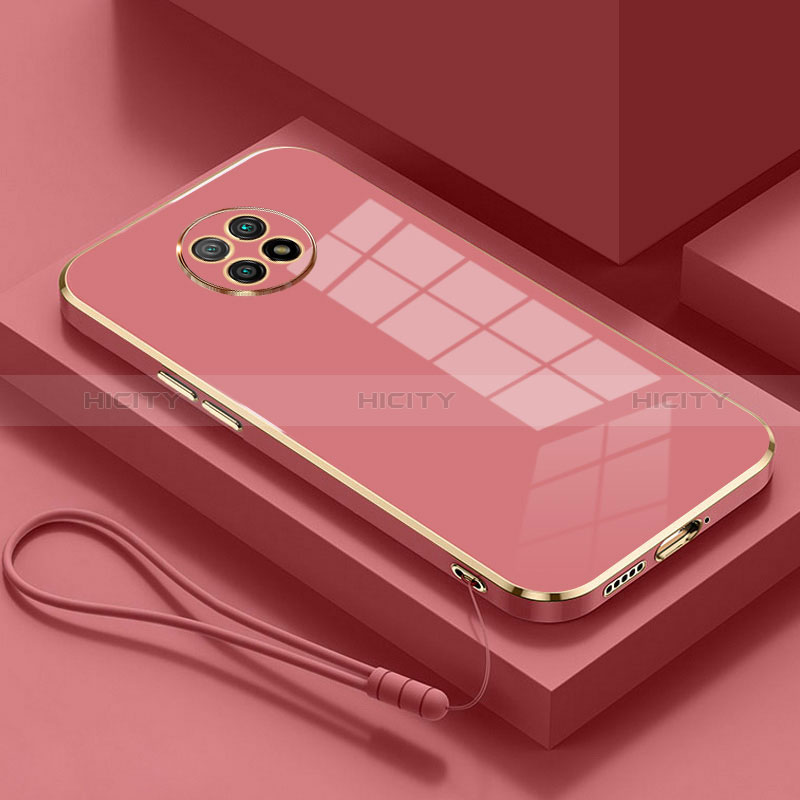 Custodia Silicone Ultra Sottile Morbida Cover S01 per Xiaomi Redmi Note 9T 5G Rosso