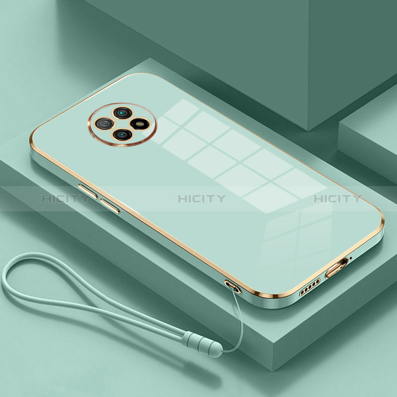 Custodia Silicone Ultra Sottile Morbida Cover S01 per Xiaomi Redmi Note 9T 5G Verde