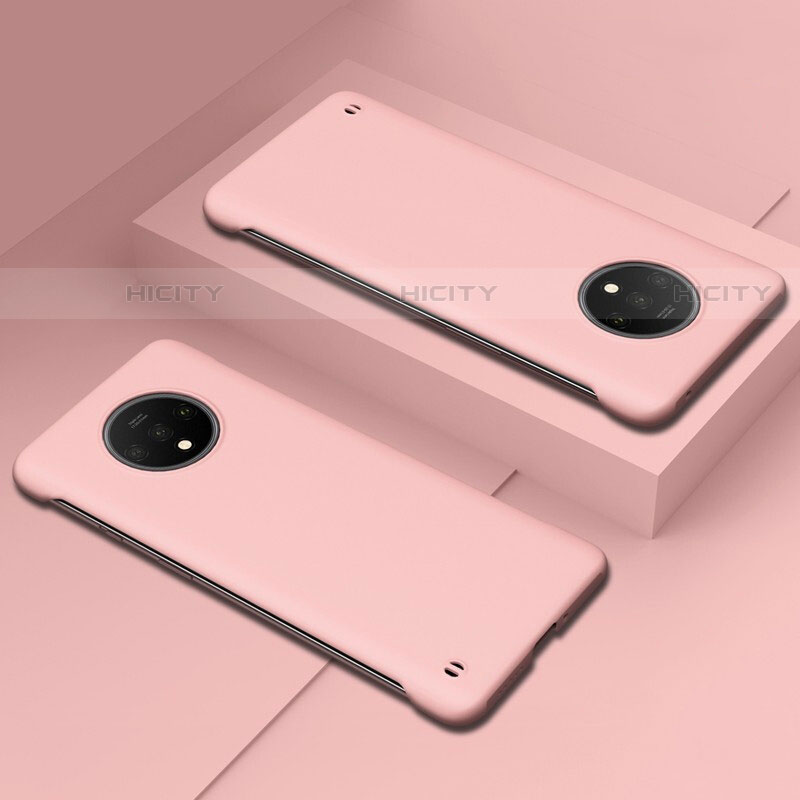 Custodia Silicone Ultra Sottile Morbida Cover S02 per OnePlus 7T Oro Rosa