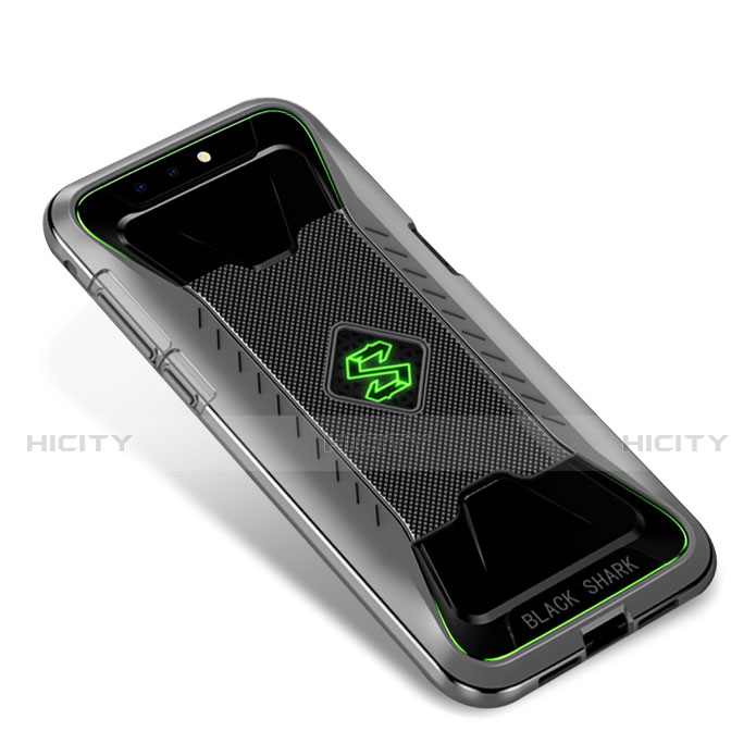 Custodia Silicone Ultra Sottile Morbida Cover S02 per Xiaomi Black Shark Grigio