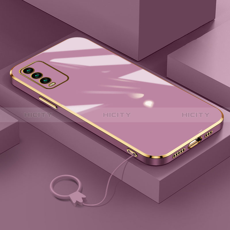 Custodia Silicone Ultra Sottile Morbida Cover S02 per Xiaomi Redmi 9 Power Viola